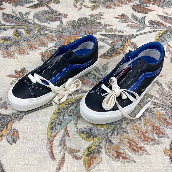 NEW VANS Style 36 VLT LX Princess Blue Black Sneakers US Women 9 Men 7.5 VAULTED - Picture 3 of 12